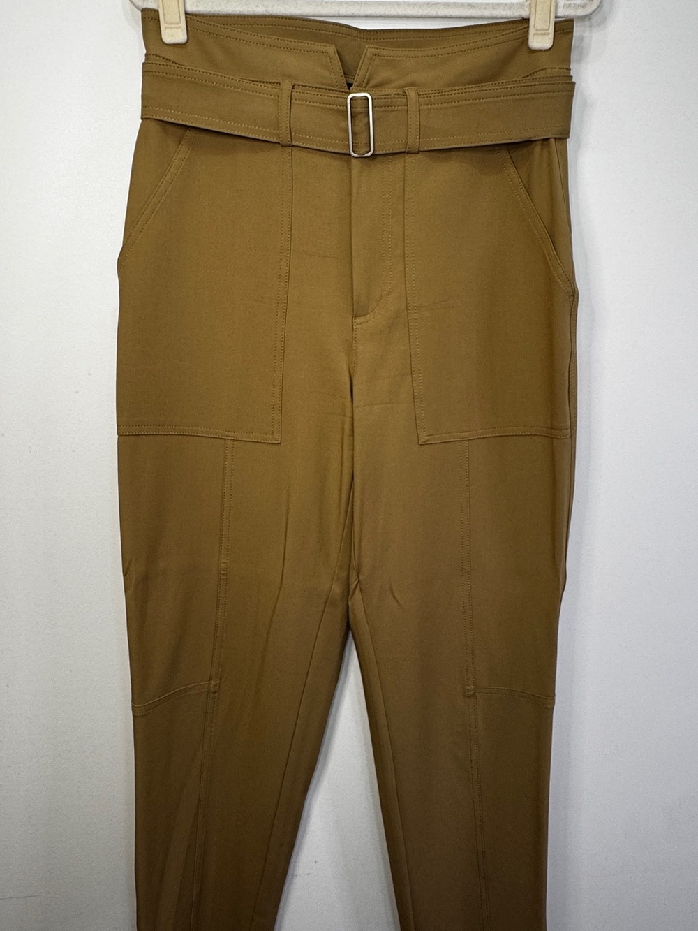 Banana Republic Refined Utility Pant in Camel Size 8 Long - Picture 4 of 10